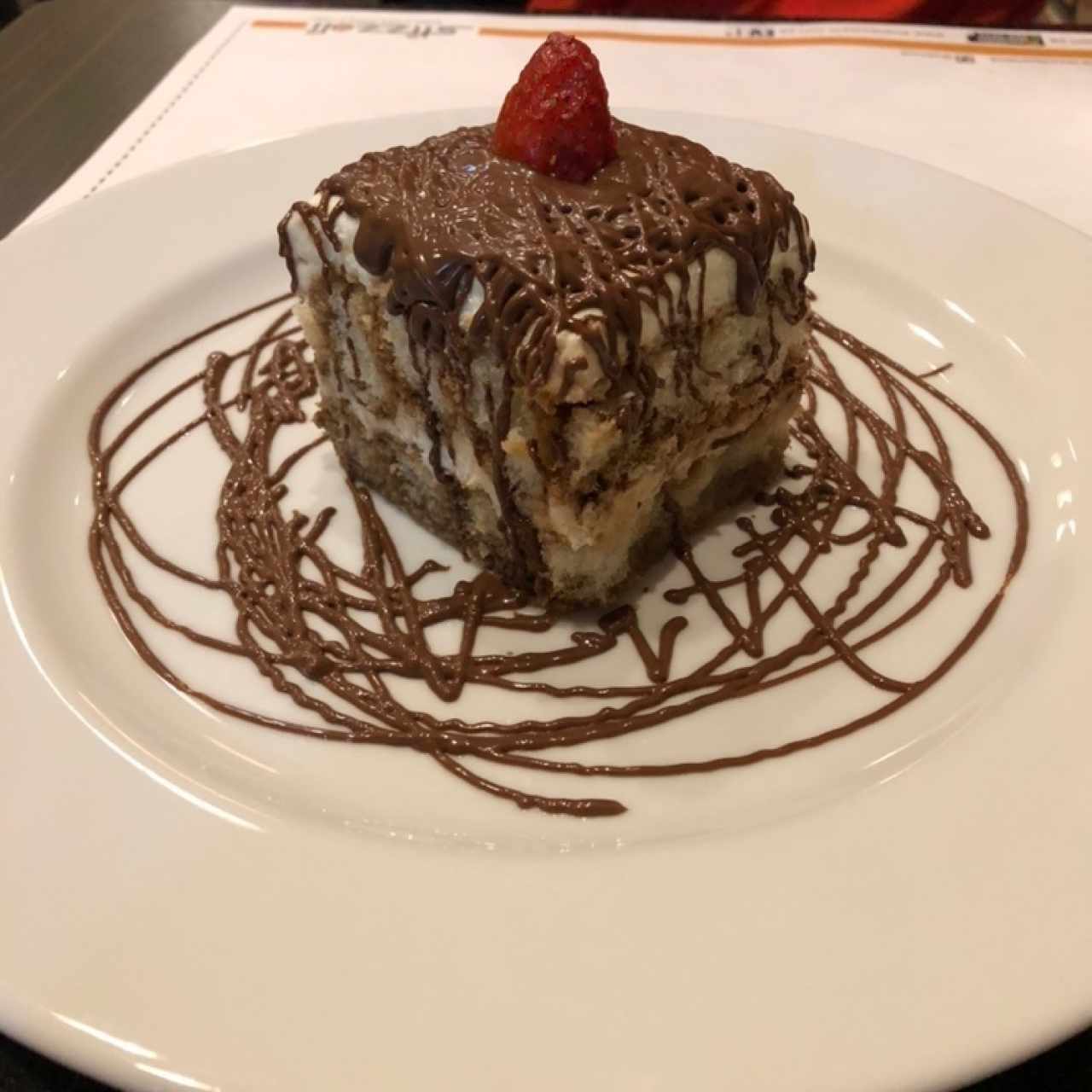 Tiramisú con Nutella