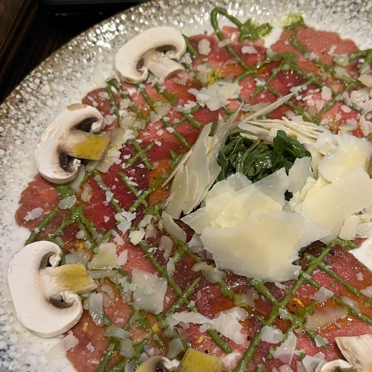 Especiali - Carpaccio di cernia