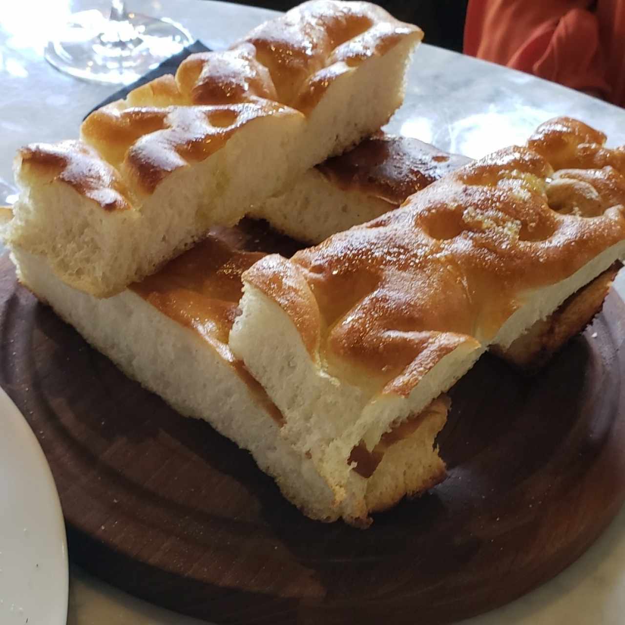 Pan de la casa artesanal a la leña