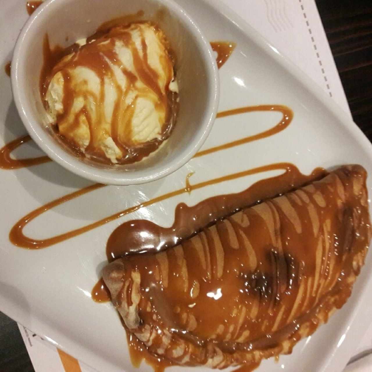 Calzoncino di dulce de leche