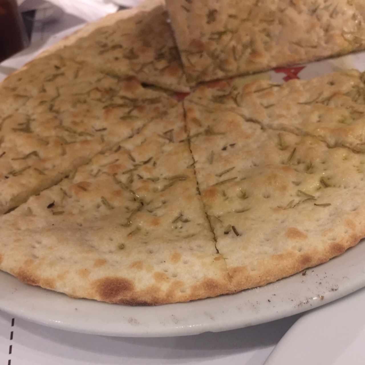 Pizzas blancas - Focaccia