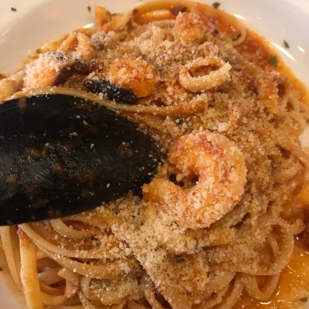 Linguini al frutti di mare