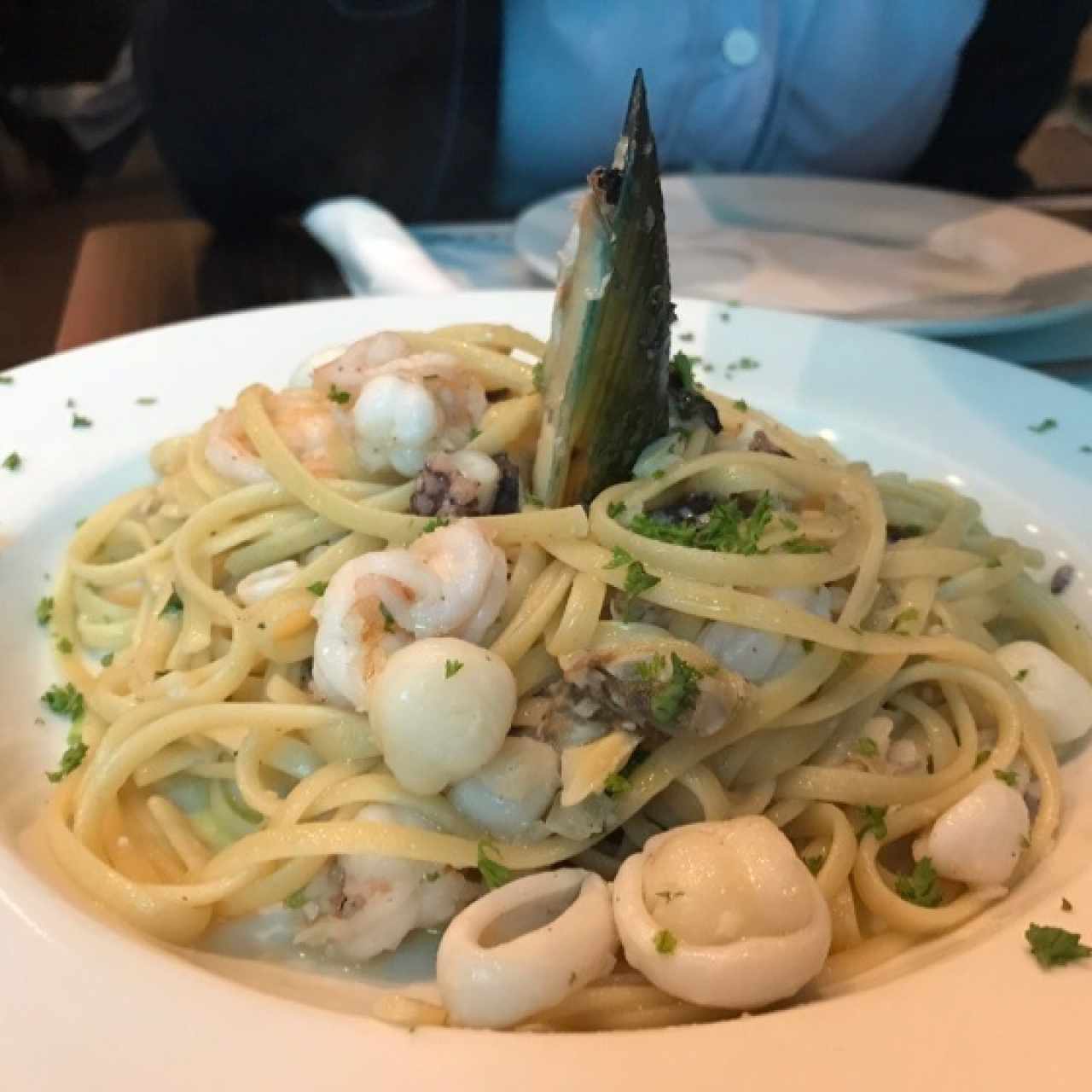 Linguini al frutti di mare