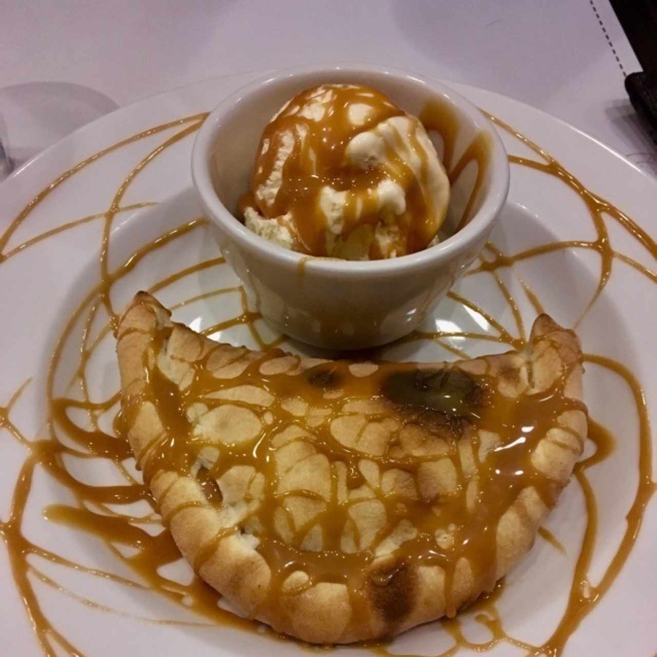 Calzoncino di dulce de leche