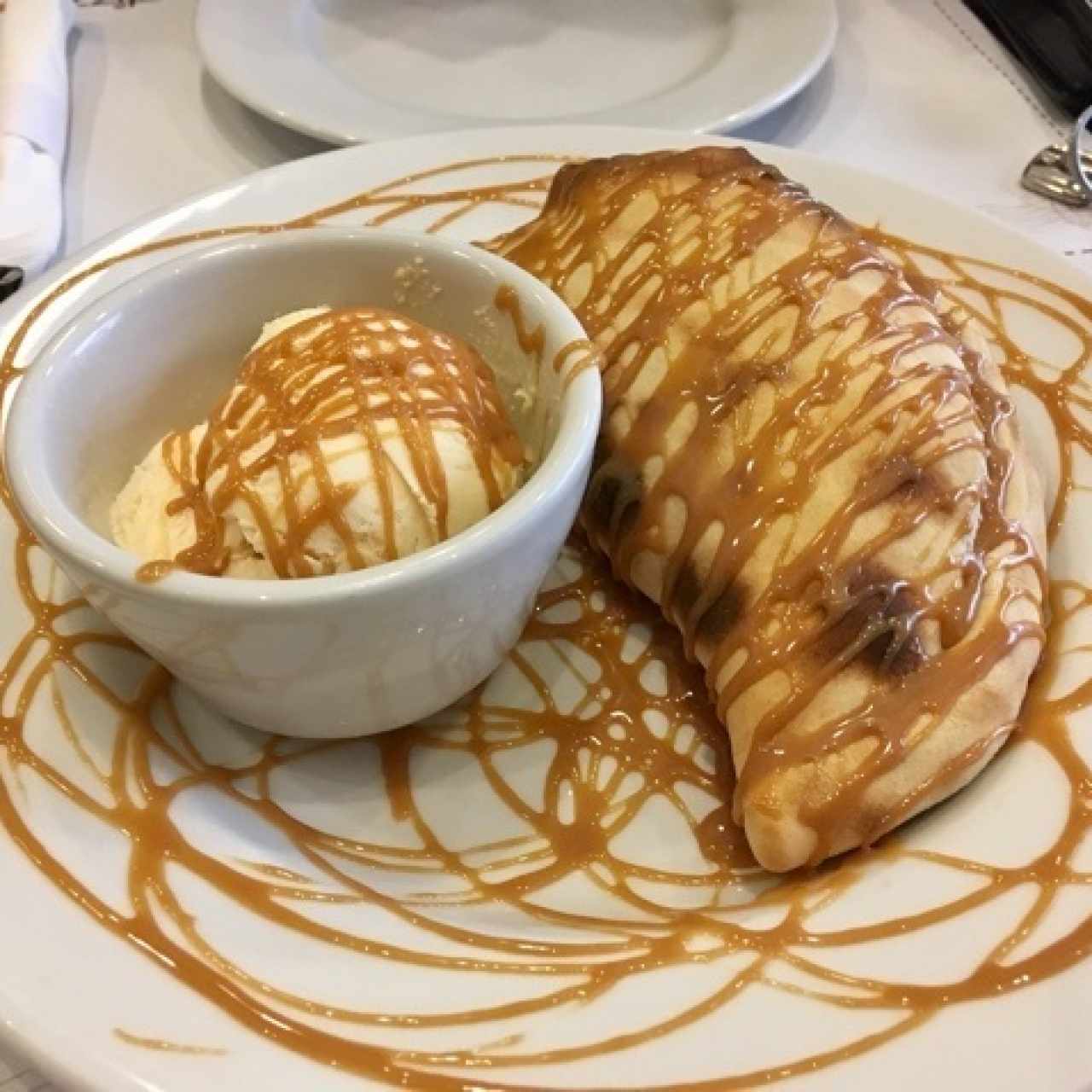 Calzoncino di dulce de leche