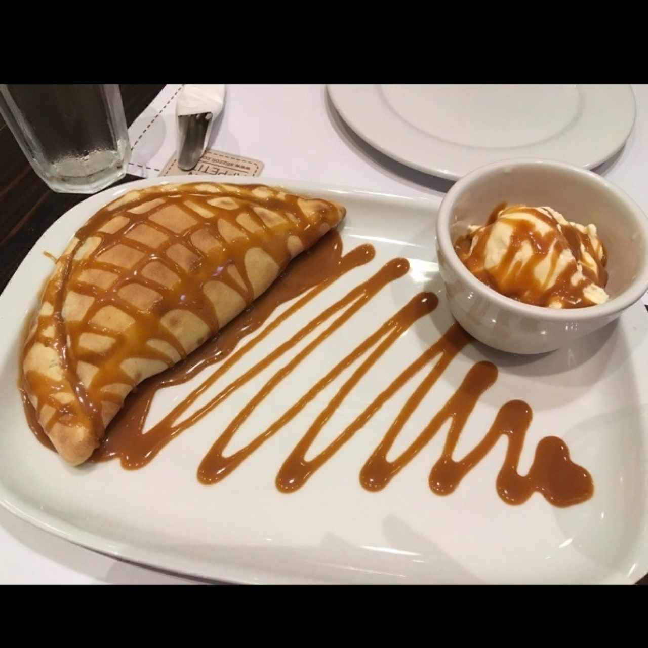 Calzoncino di dulce de leche