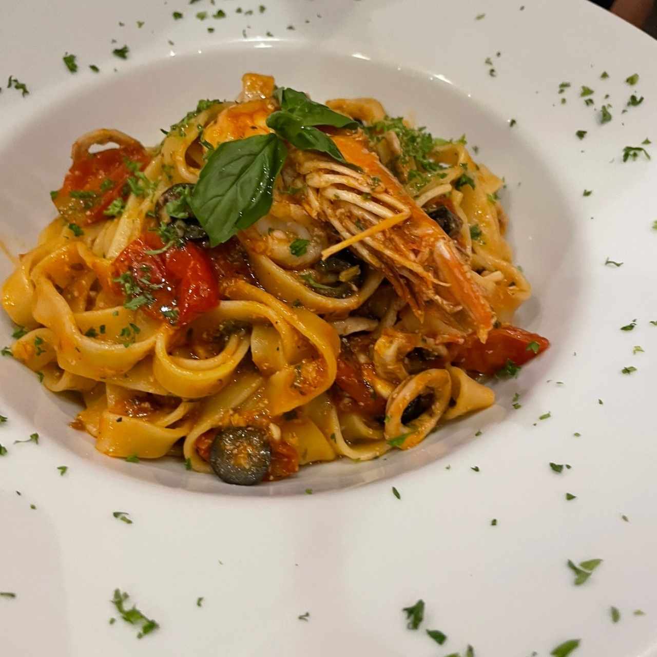 Tagliatelle Mediterráneo