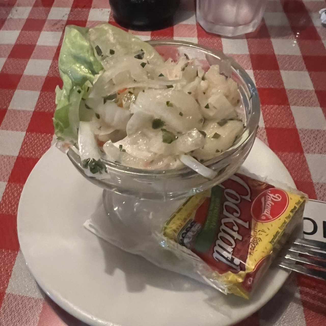 Entradas - Ceviche de corvina