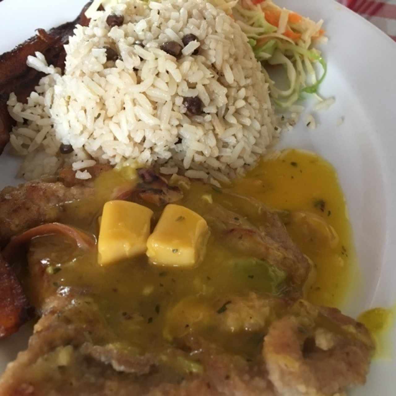 arroz y pescado