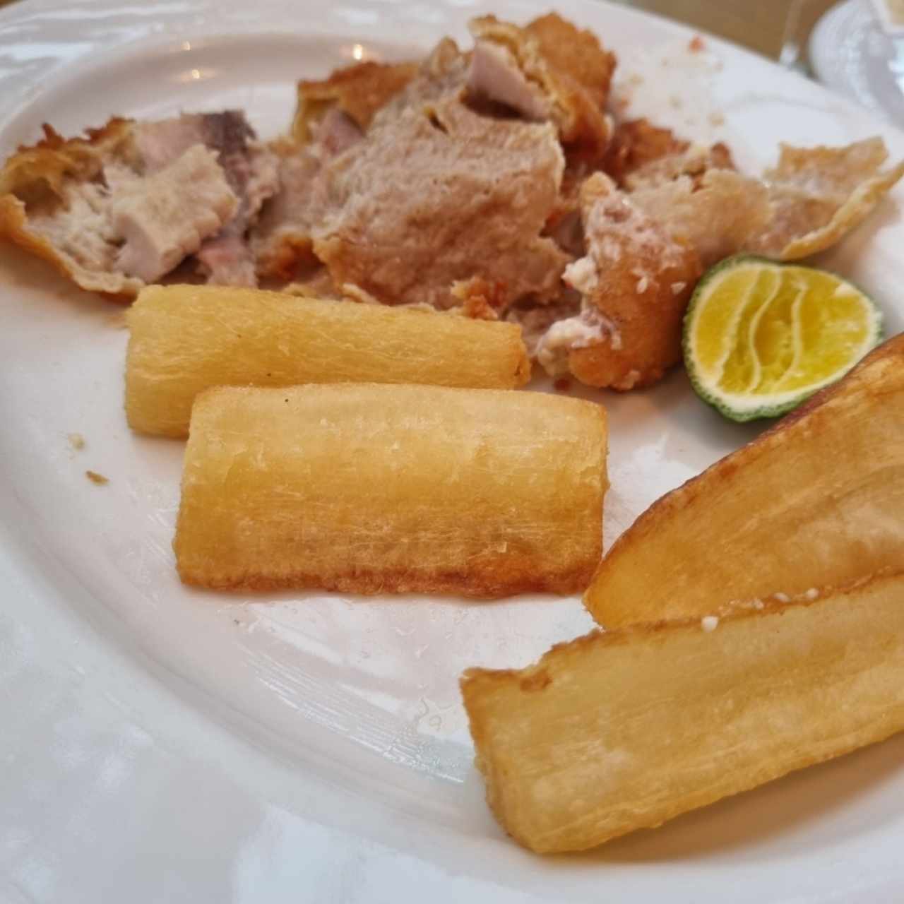 pescado con yuca