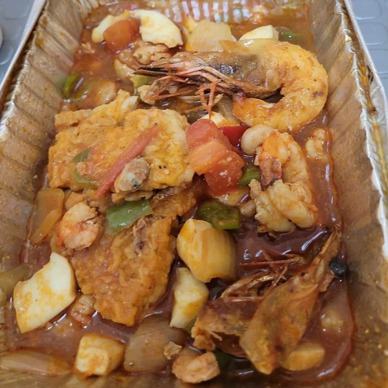 Especialidades - Cazuela de mariscos