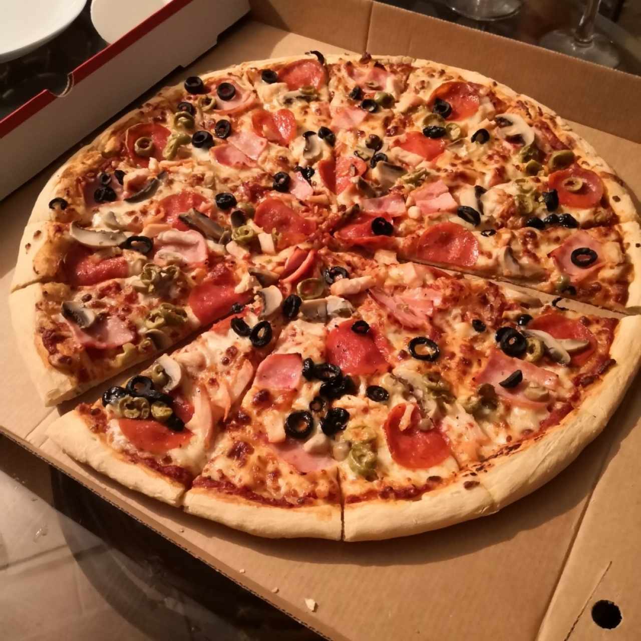 pizza de combinación