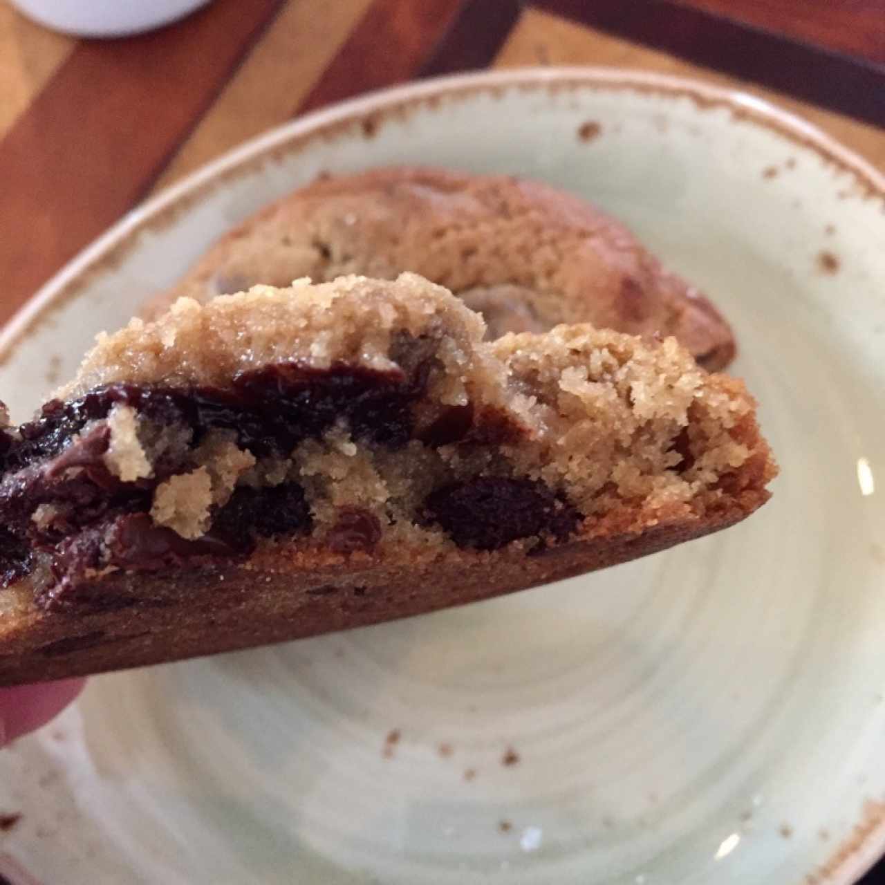 galleta rellena de brownie