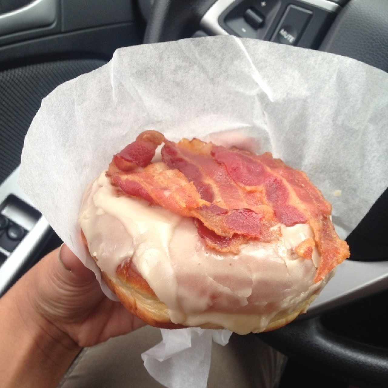 Donut de Maple y Bacon