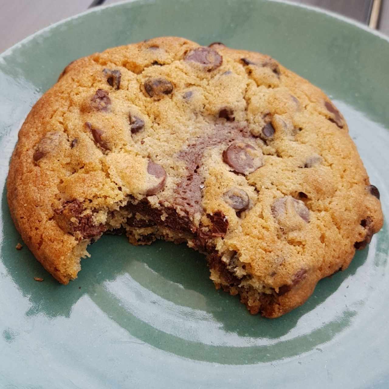 Galleta rellena de Chocolate y Brownie