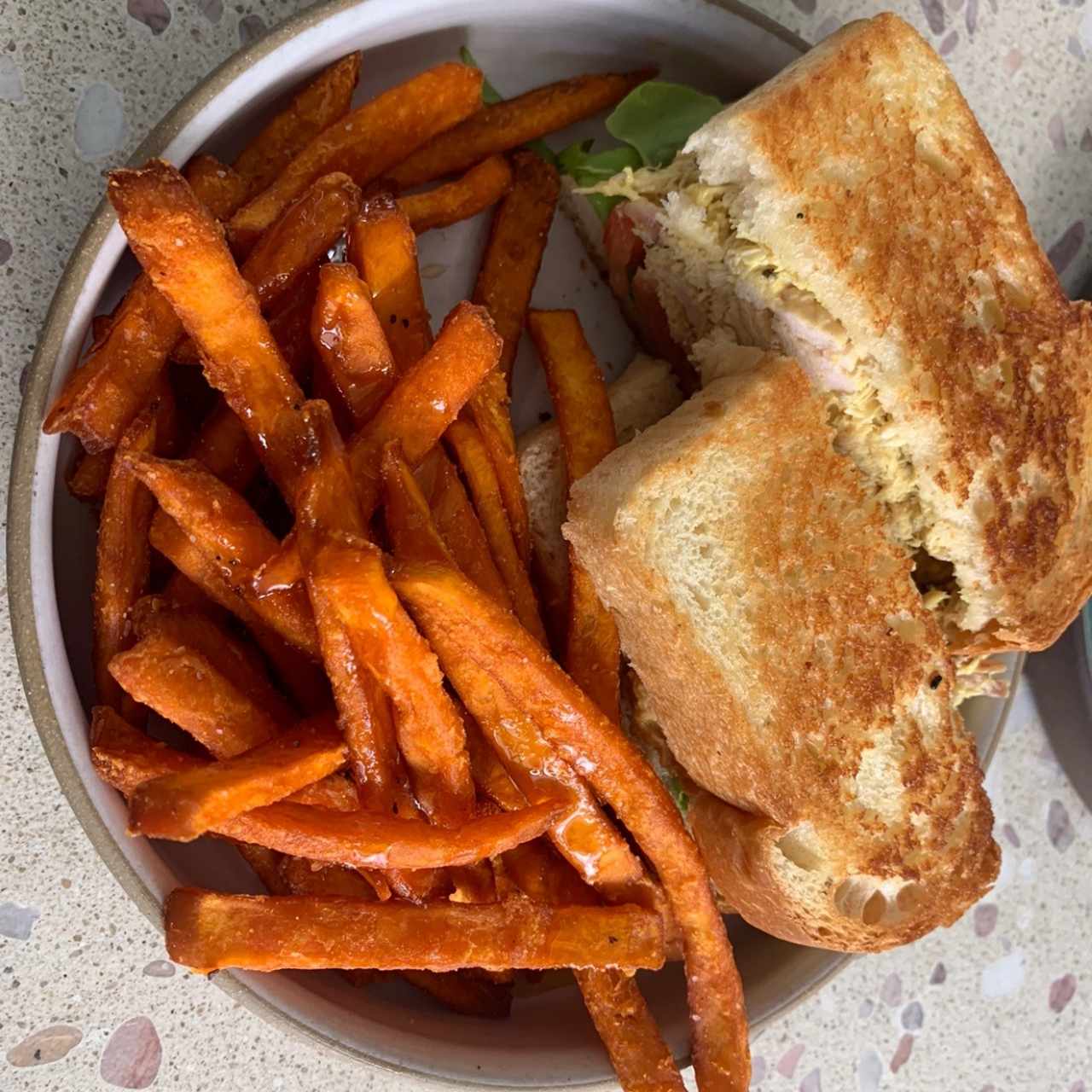 Honey Mustard Chicken Club 