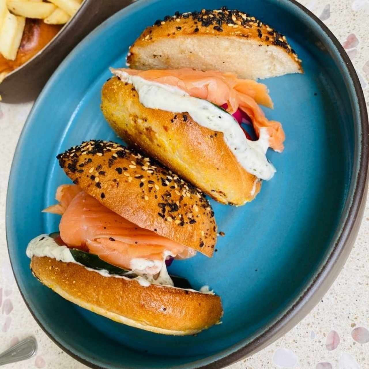 Smoked Salmon Bagel