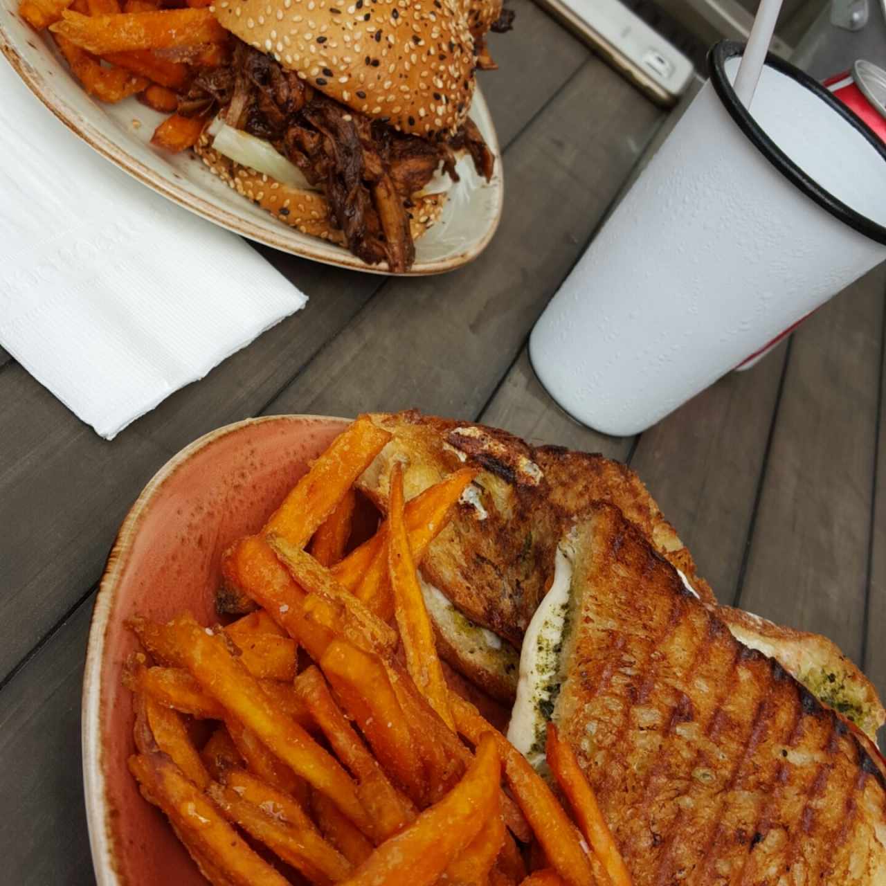 Pulled Pork & Capressa Panini