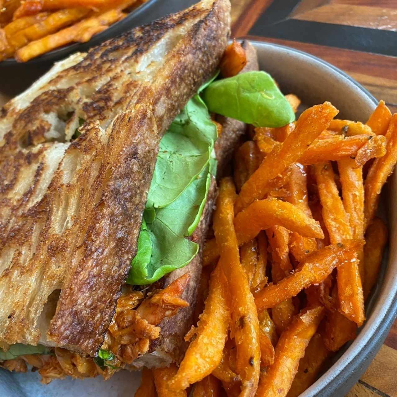 BBQ Chicken Grilled Cheese