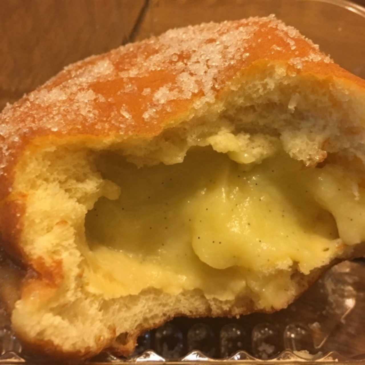 bavarian cream donut