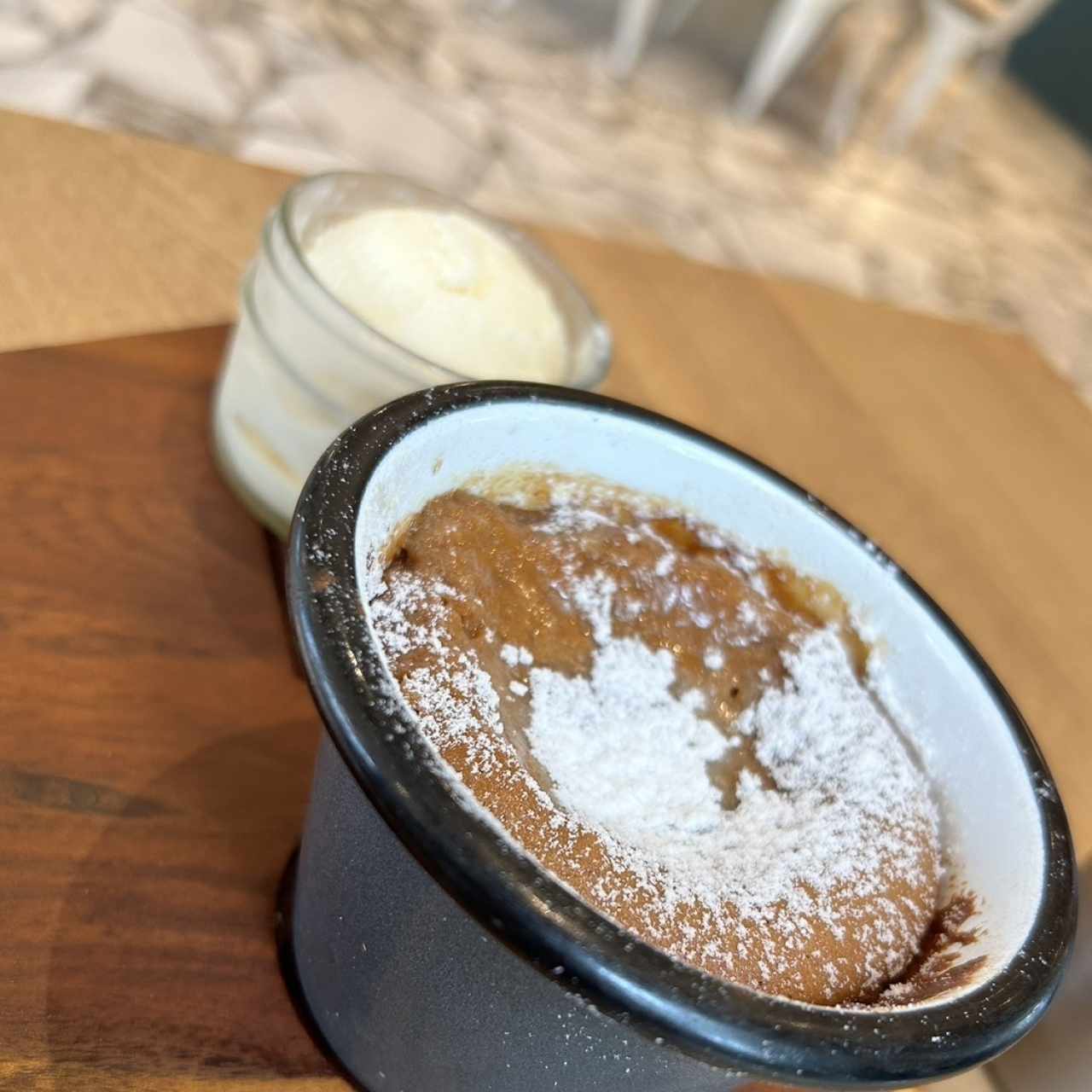 Lava Cake De Dulce De Leche