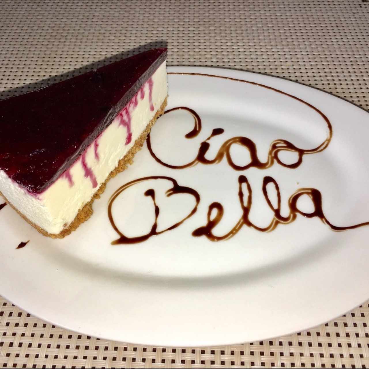 cheeseecake ciao bella delicioso