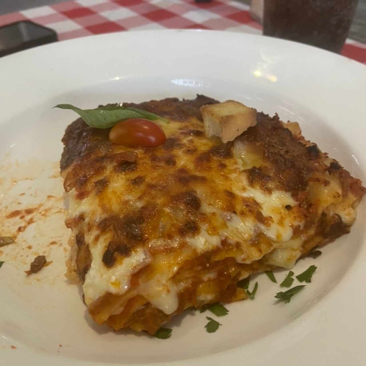 Platos Recomendados - Lasagna de Carne