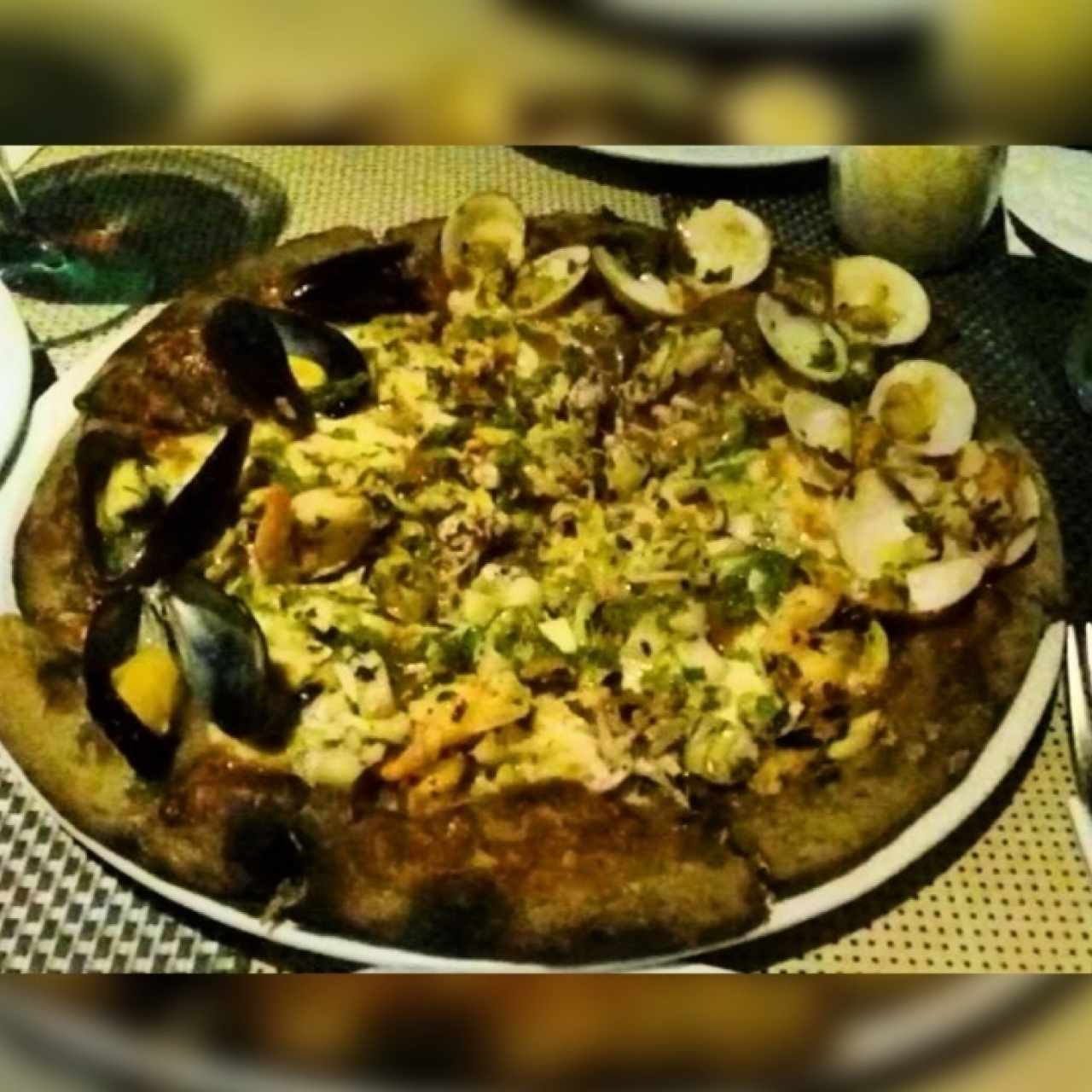 Pizza de Mariscos