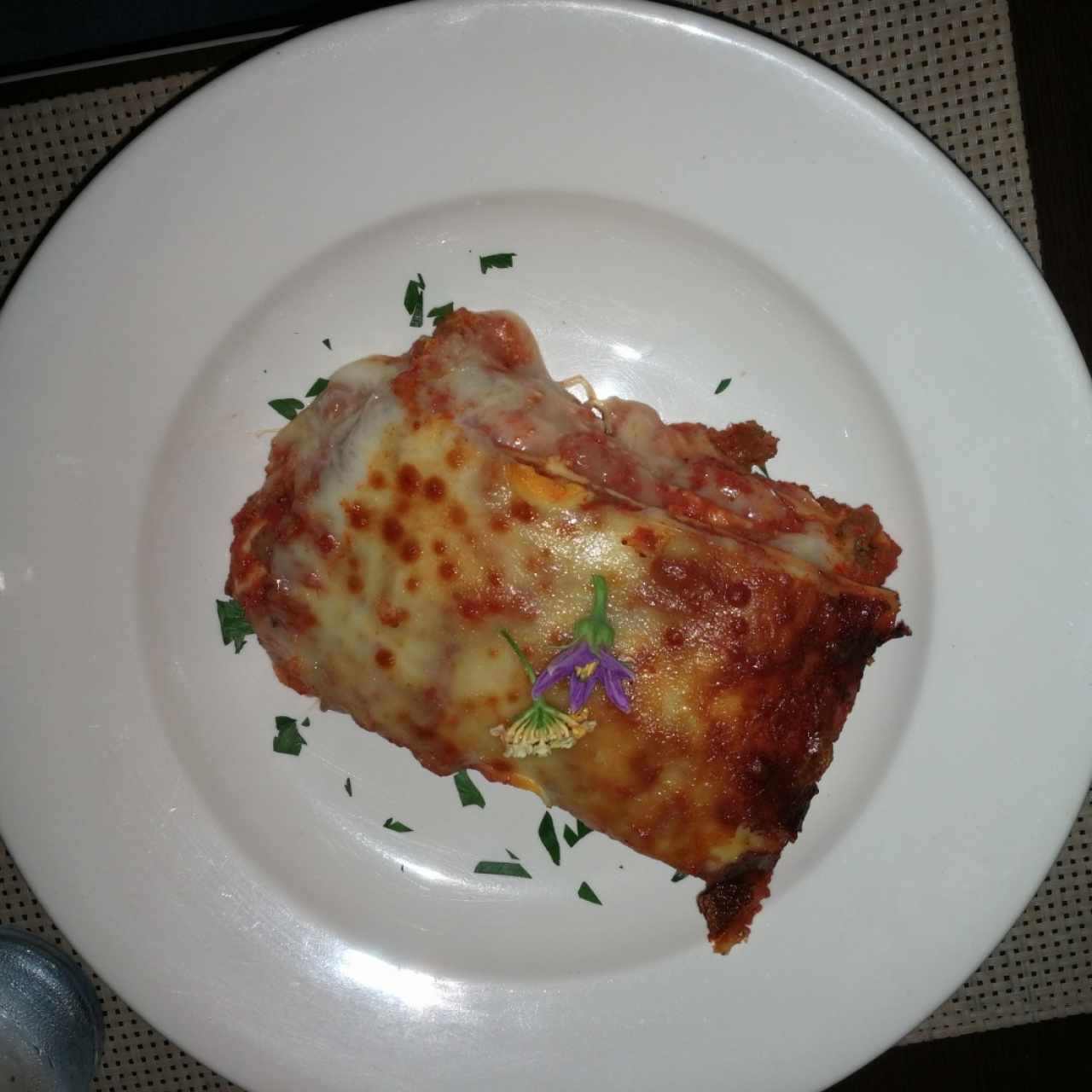 Lasagna de carne