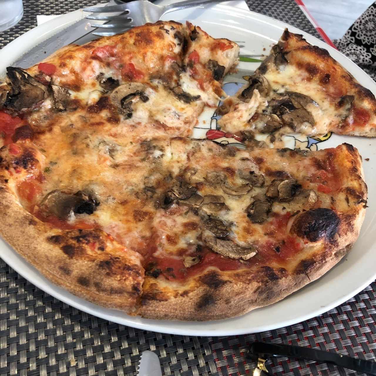 Pizza de funghi