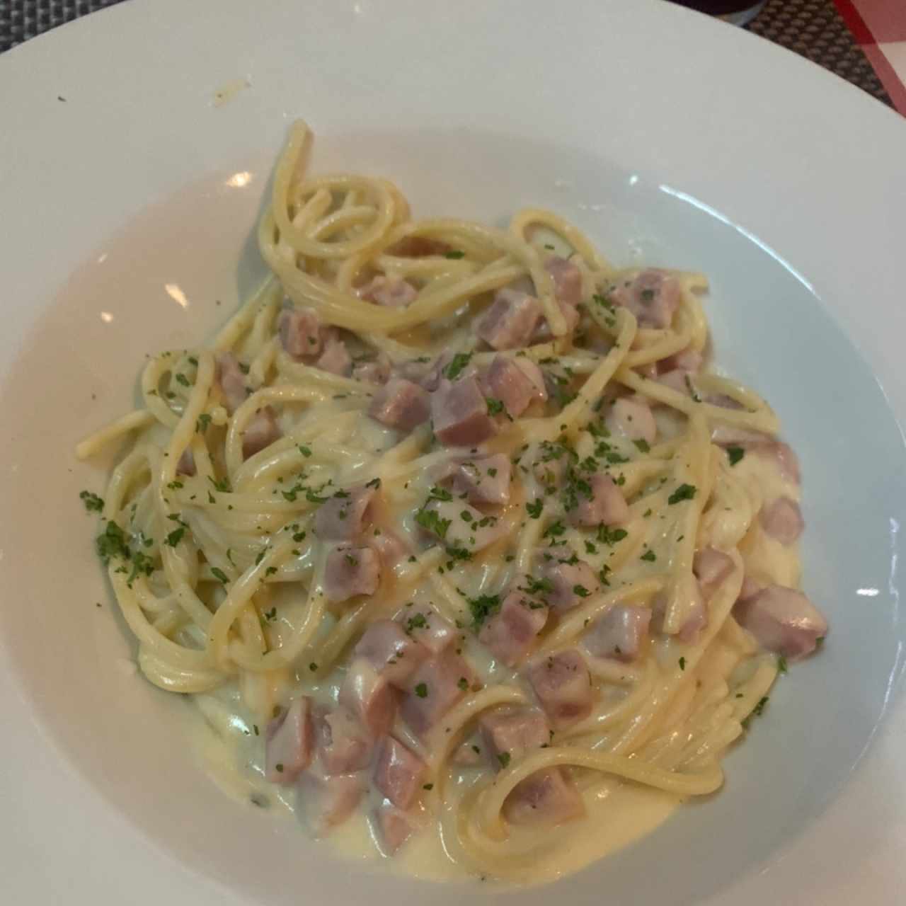 Spaguetti Alfredo