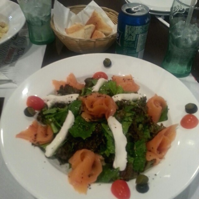 Ensalada de salmón