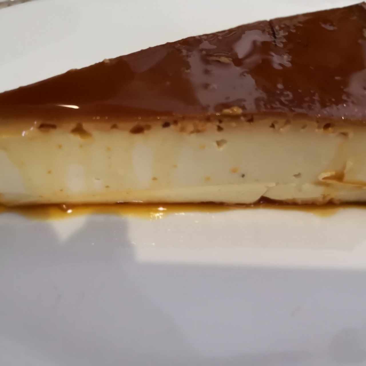 Flan de la casa