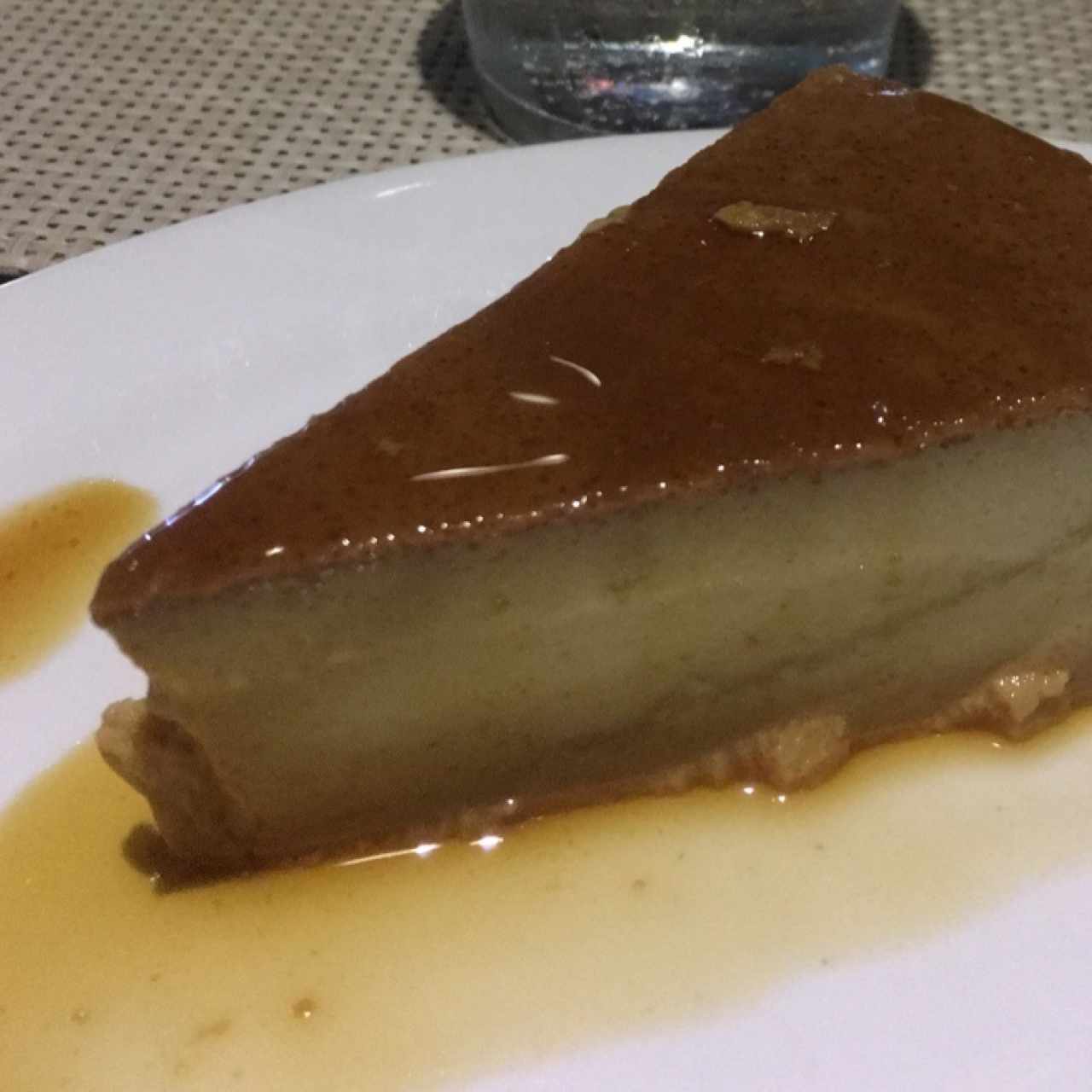 Flan de la casa