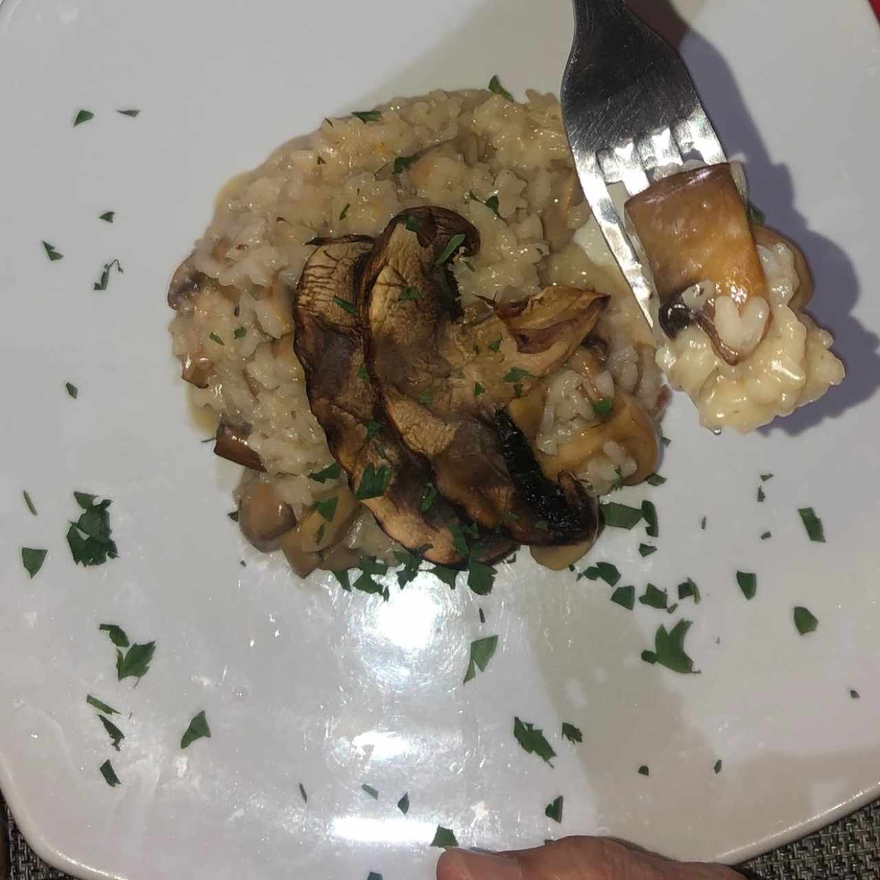 Rissotto de Champiñones