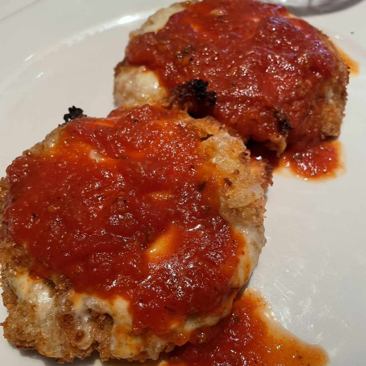 Medallones de Filete alla Parmigiana