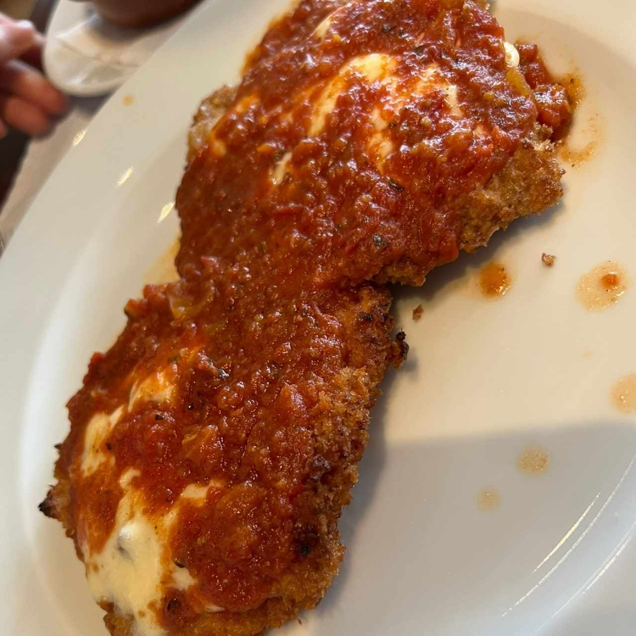 Medallones de Filete alla Parmigiana