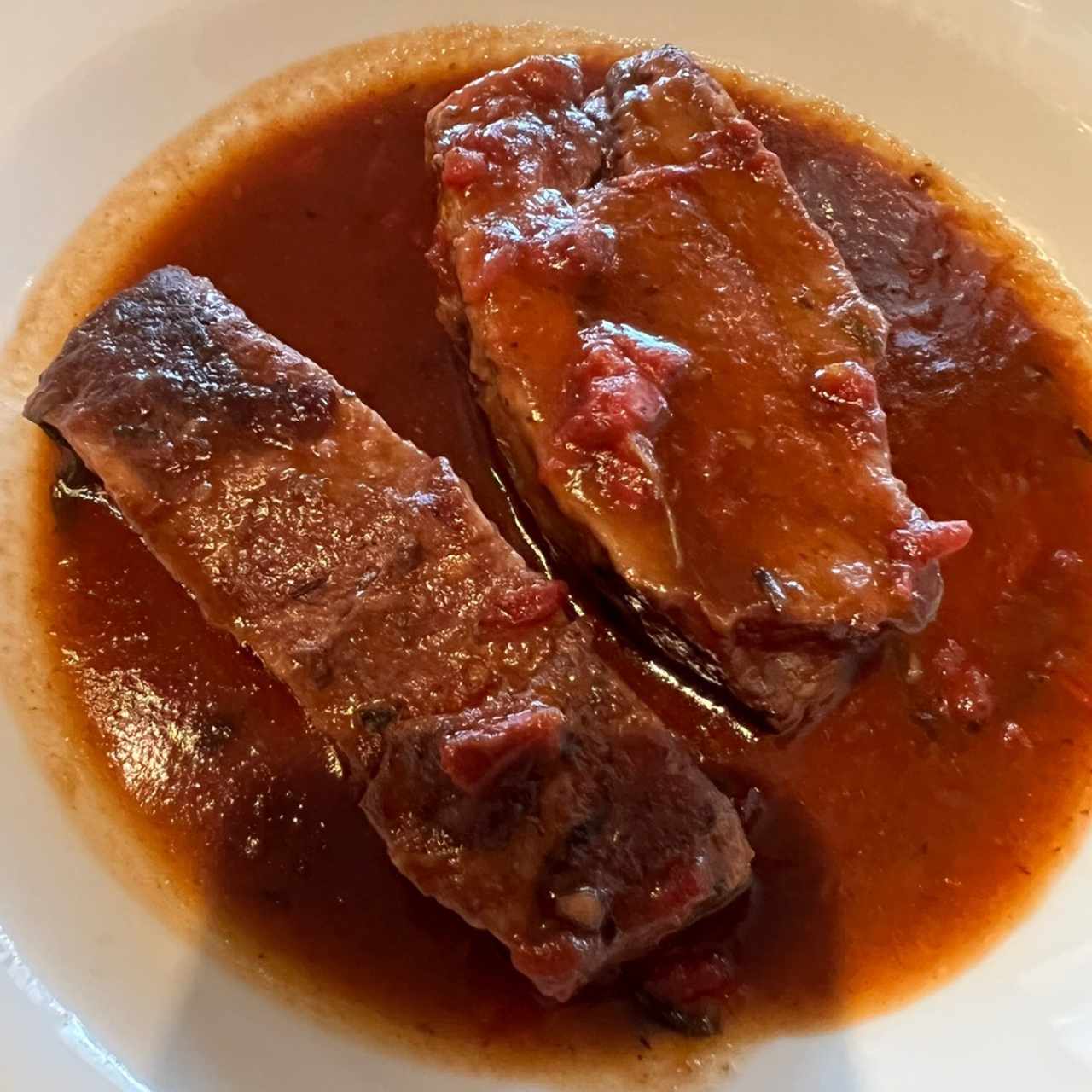 Costillas de Cerdo "Brasata" alla Toscana