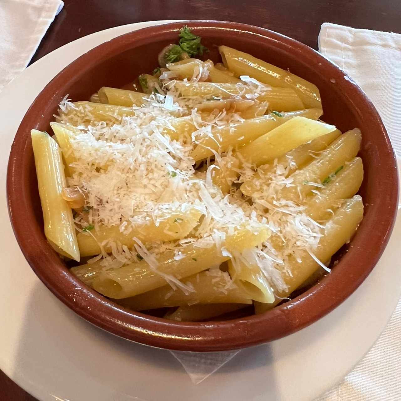 Penne aglio e olio