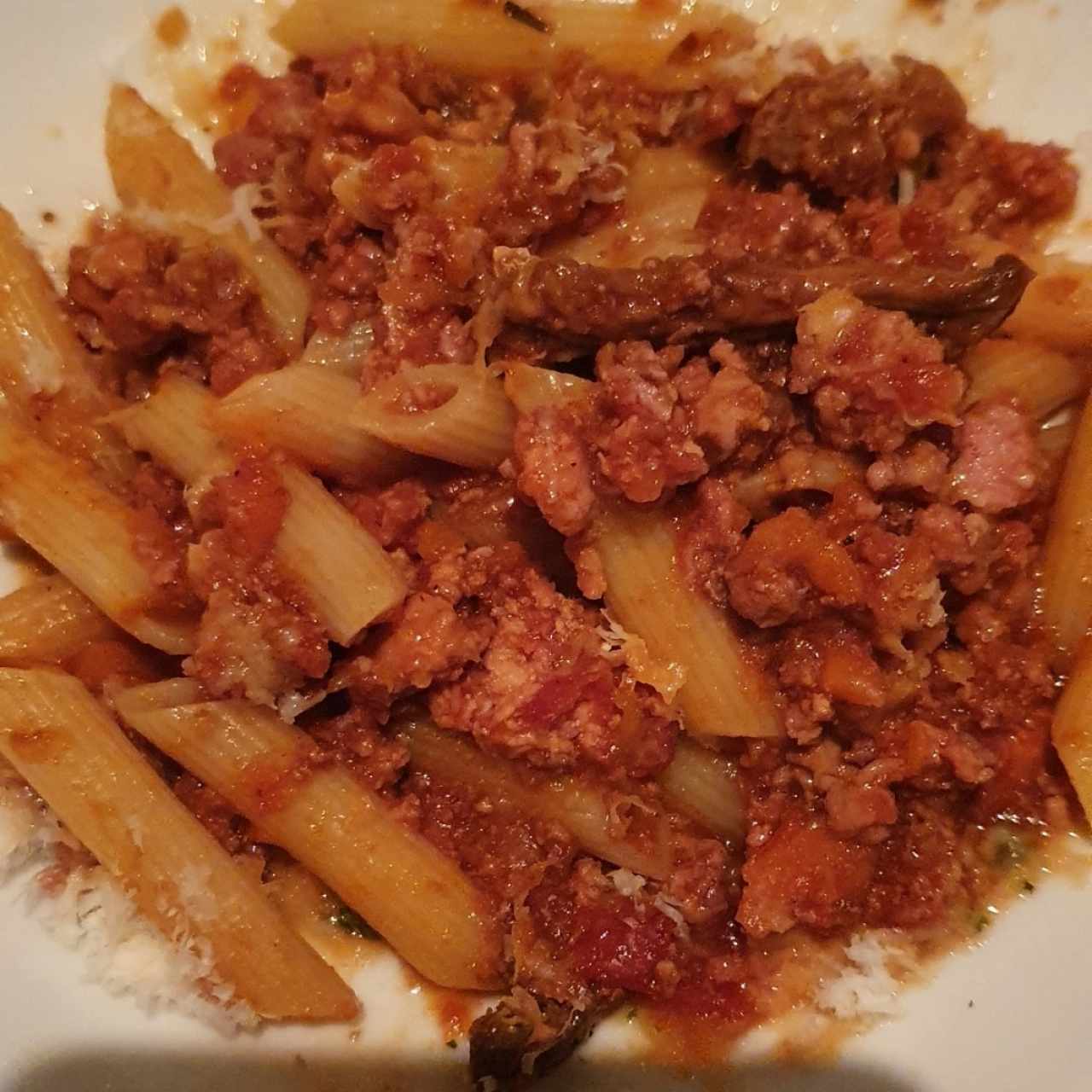 Penne Rigate con Ragú alla Toscana