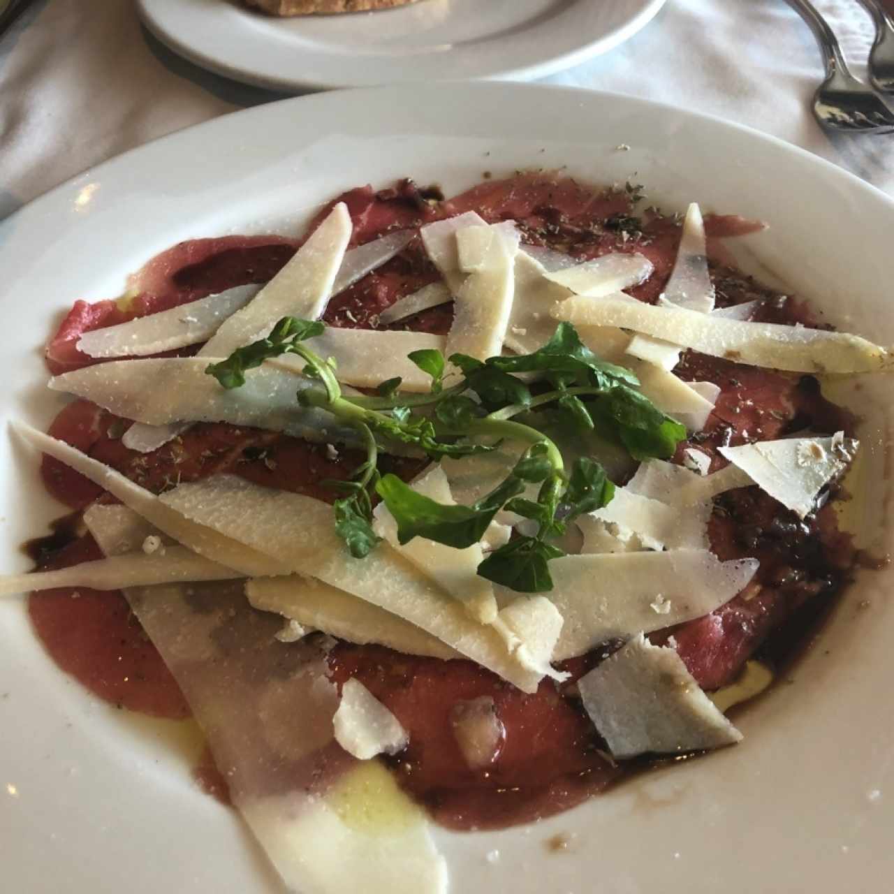 carpaccio de res 