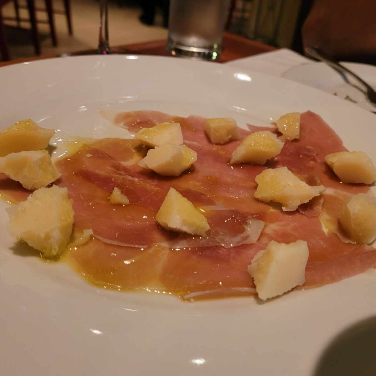 Prosciutto con Baci di Parmigiano