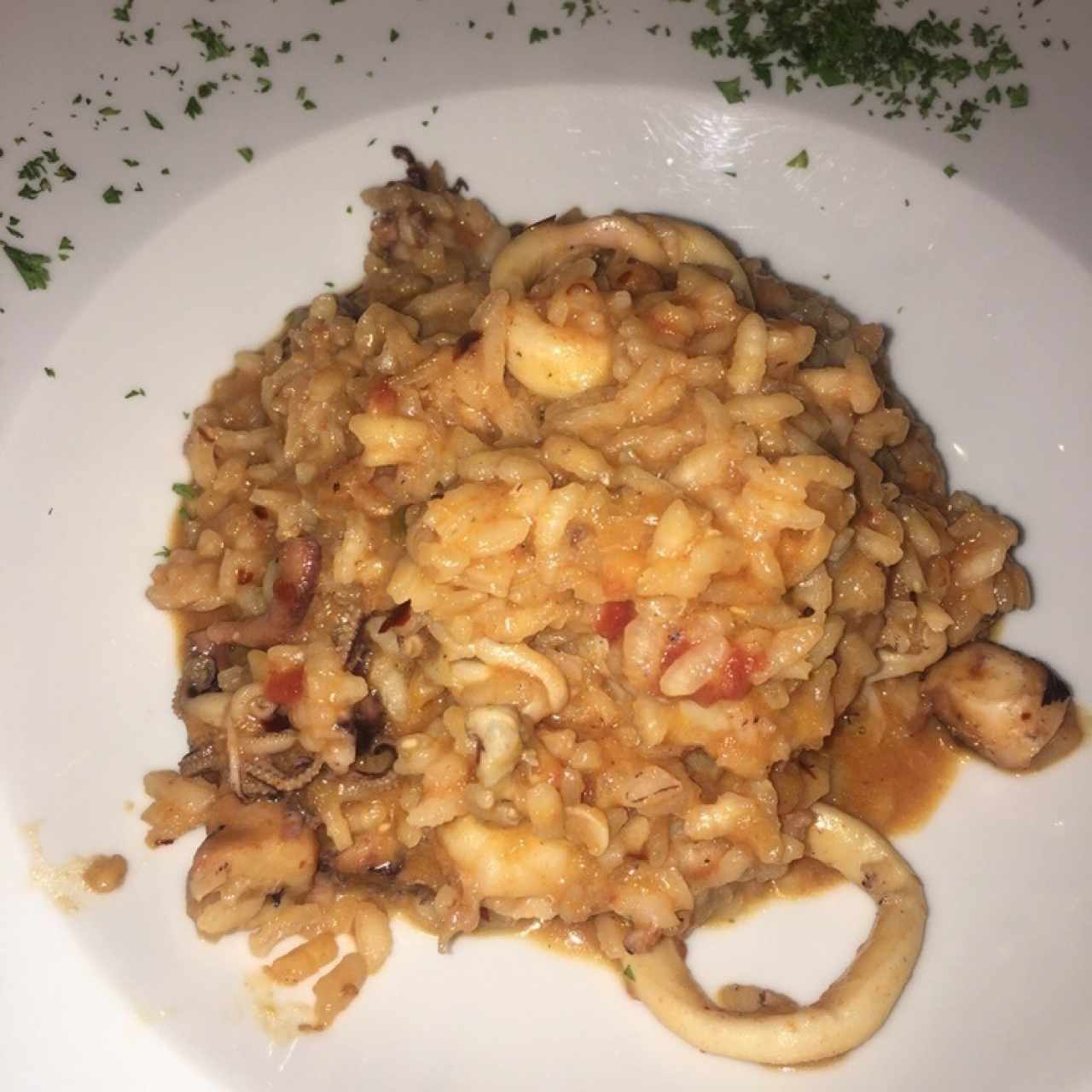 risotto de mariscos