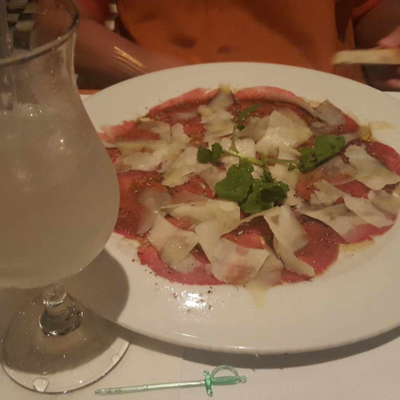 Carpaccio Di Manzo