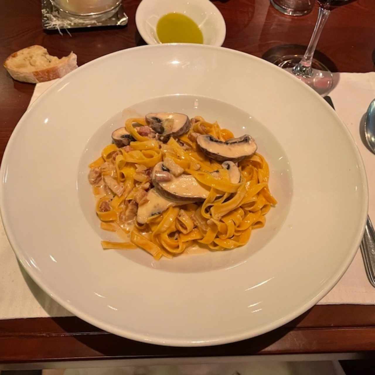 Fettuccine Fresco alla Boscaiola