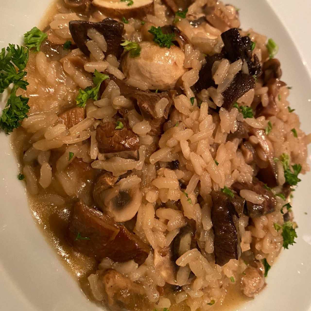 Risotto de hongos