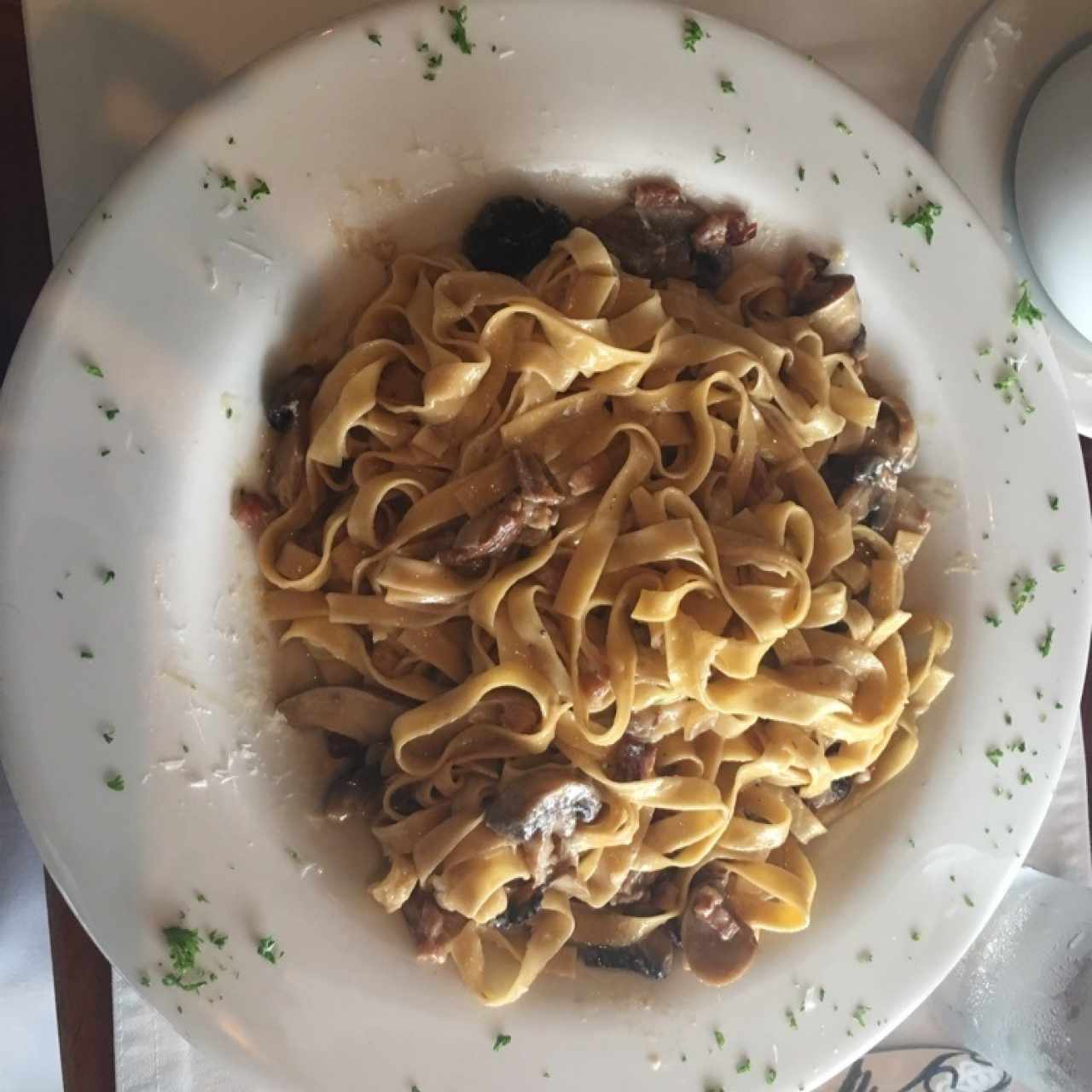 linguini especial del dia