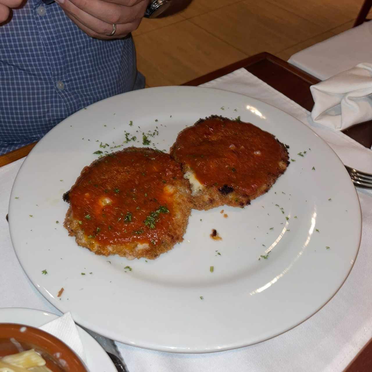 Medallones de Filete alla Parmigiana