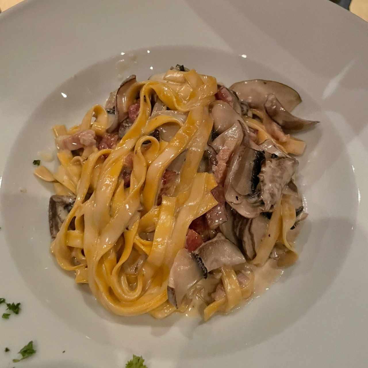 Fettuccine Fresco alla Boscaiola