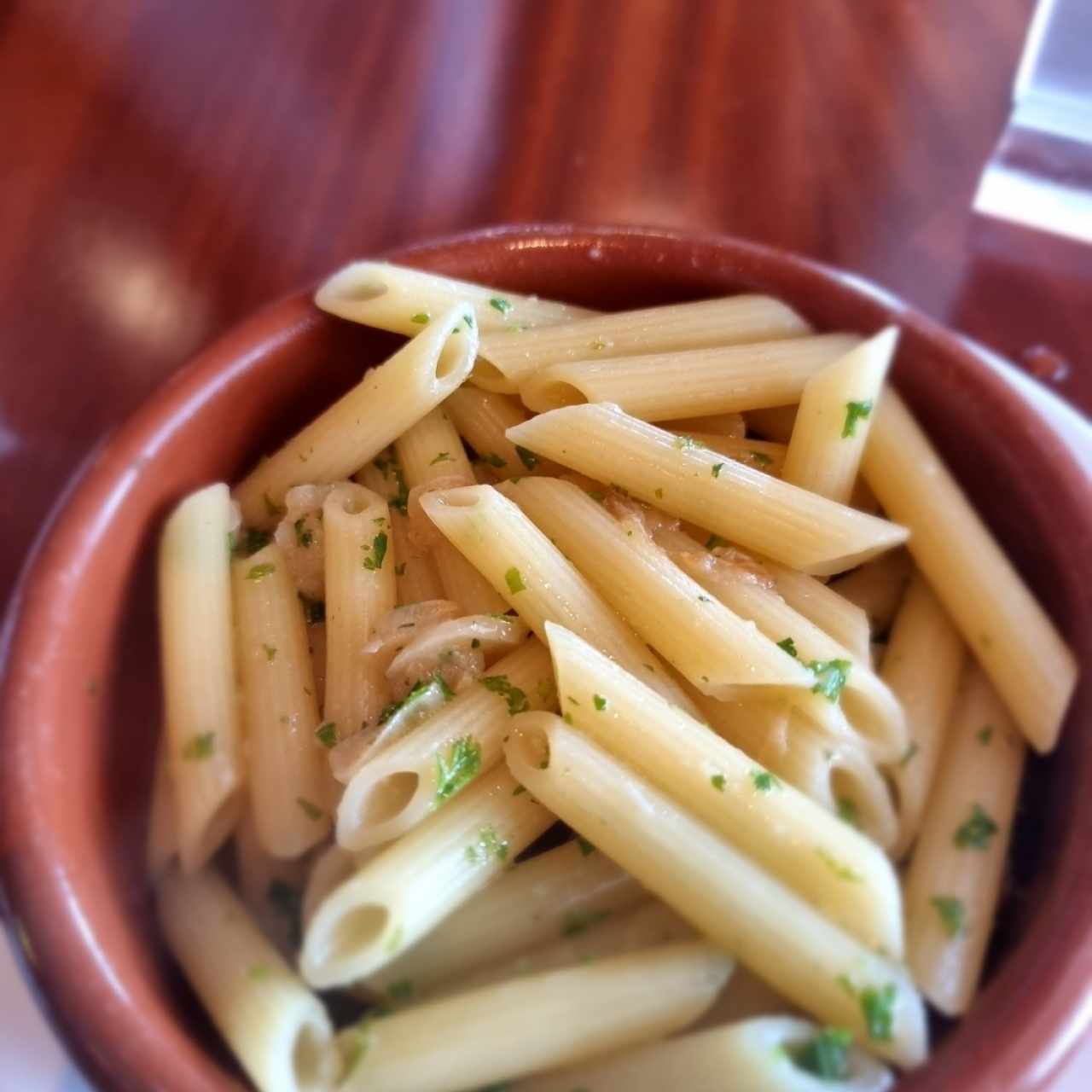 Penne Rigate al Pomodoro o al Alfredo o Aglio e Olio